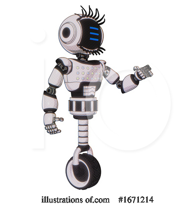 Royalty-Free (RF) Robot Clipart Illustration by Leo Blanchette - Stock Sample #1671214