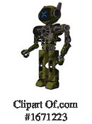 Robot Clipart #1671223 by Leo Blanchette
