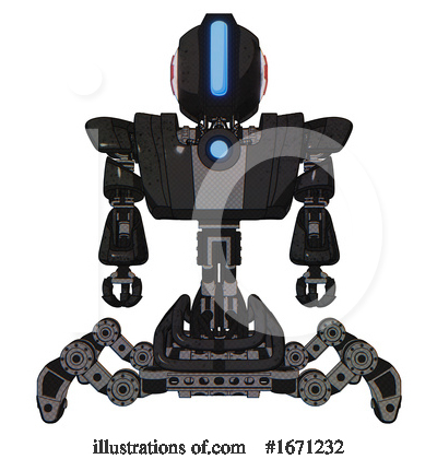 Royalty-Free (RF) Robot Clipart Illustration by Leo Blanchette - Stock Sample #1671232