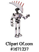 Robot Clipart #1671237 by Leo Blanchette