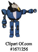 Robot Clipart #1671256 by Leo Blanchette