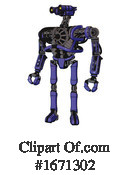 Robot Clipart #1671302 by Leo Blanchette