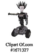 Robot Clipart #1671327 by Leo Blanchette
