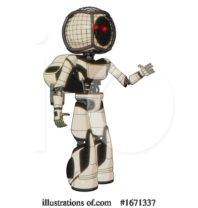 Royalty-Free (RF) Robot Clipart Illustration by Leo Blanchette - Stock Sample #1671337