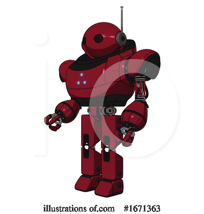 Royalty-Free (RF) Robot Clipart Illustration by Leo Blanchette - Stock Sample #1671363