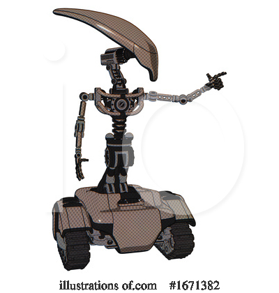 Royalty-Free (RF) Robot Clipart Illustration by Leo Blanchette - Stock Sample #1671382
