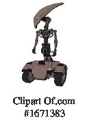 Robot Clipart #1671383 by Leo Blanchette