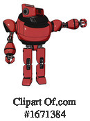 Robot Clipart #1671384 by Leo Blanchette
