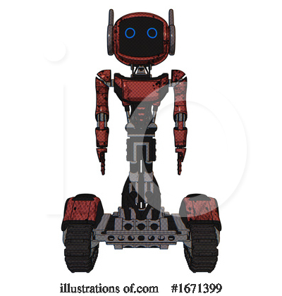 Royalty-Free (RF) Robot Clipart Illustration by Leo Blanchette - Stock Sample #1671399