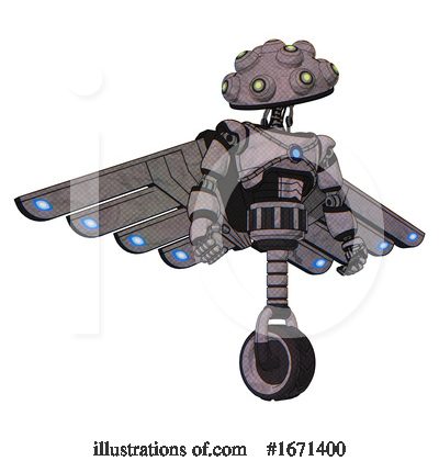 Royalty-Free (RF) Robot Clipart Illustration by Leo Blanchette - Stock Sample #1671400