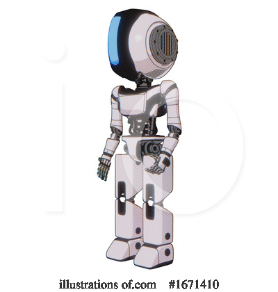Royalty-Free (RF) Robot Clipart Illustration by Leo Blanchette - Stock Sample #1671410