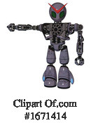Robot Clipart #1671414 by Leo Blanchette