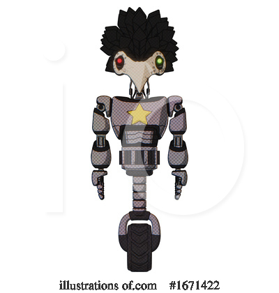 Royalty-Free (RF) Robot Clipart Illustration by Leo Blanchette - Stock Sample #1671422