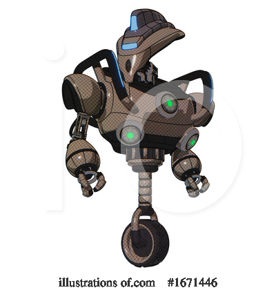 Royalty-Free (RF) Robot Clipart Illustration by Leo Blanchette - Stock Sample #1671446
