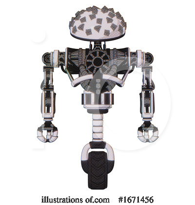 Royalty-Free (RF) Robot Clipart Illustration by Leo Blanchette - Stock Sample #1671456