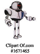 Robot Clipart #1671465 by Leo Blanchette