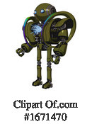 Robot Clipart #1671470 by Leo Blanchette