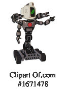 Robot Clipart #1671478 by Leo Blanchette