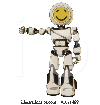 Royalty-Free (RF) Robot Clipart Illustration by Leo Blanchette - Stock Sample #1671489