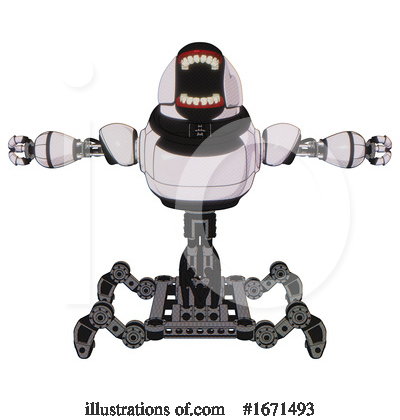 Royalty-Free (RF) Robot Clipart Illustration by Leo Blanchette - Stock Sample #1671493