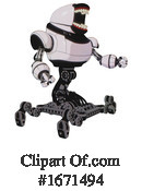Robot Clipart #1671494 by Leo Blanchette