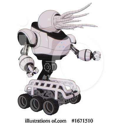 Royalty-Free (RF) Robot Clipart Illustration by Leo Blanchette - Stock Sample #1671510