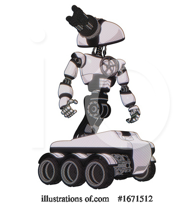 Royalty-Free (RF) Robot Clipart Illustration by Leo Blanchette - Stock Sample #1671512