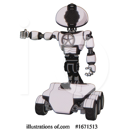 Royalty-Free (RF) Robot Clipart Illustration by Leo Blanchette - Stock Sample #1671513