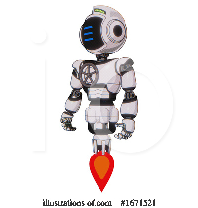 Royalty-Free (RF) Robot Clipart Illustration by Leo Blanchette - Stock Sample #1671521