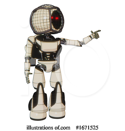 Royalty-Free (RF) Robot Clipart Illustration by Leo Blanchette - Stock Sample #1671525