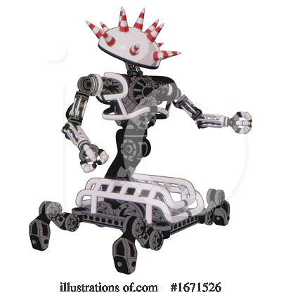 Royalty-Free (RF) Robot Clipart Illustration by Leo Blanchette - Stock Sample #1671526