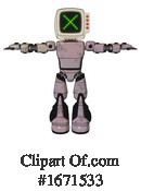 Robot Clipart #1671533 by Leo Blanchette