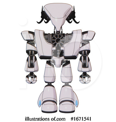 Royalty-Free (RF) Robot Clipart Illustration by Leo Blanchette - Stock Sample #1671541