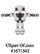 Robot Clipart #1671542 by Leo Blanchette