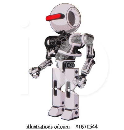 Royalty-Free (RF) Robot Clipart Illustration by Leo Blanchette - Stock Sample #1671544
