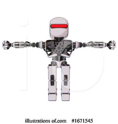 Royalty-Free (RF) Robot Clipart Illustration by Leo Blanchette - Stock Sample #1671545