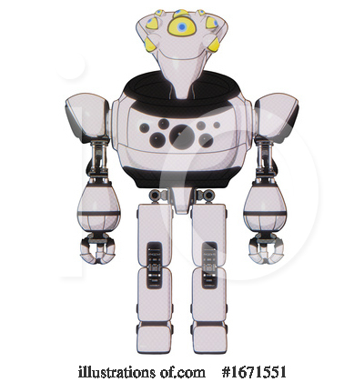 Royalty-Free (RF) Robot Clipart Illustration by Leo Blanchette - Stock Sample #1671551