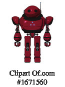 Robot Clipart #1671560 by Leo Blanchette