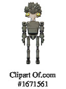 Robot Clipart #1671561 by Leo Blanchette