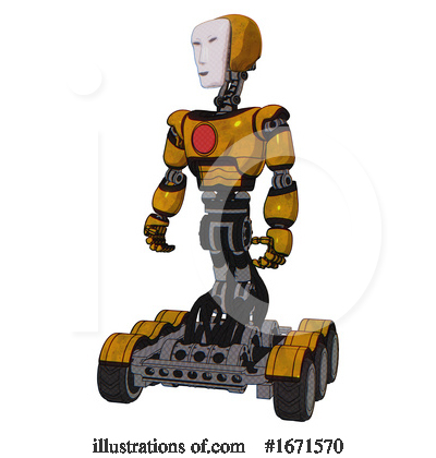 Royalty-Free (RF) Robot Clipart Illustration by Leo Blanchette - Stock Sample #1671570