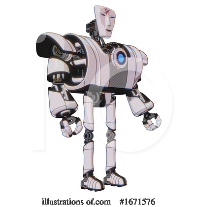 Royalty-Free (RF) Robot Clipart Illustration by Leo Blanchette - Stock Sample #1671576