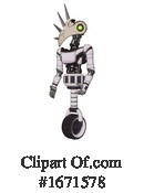 Robot Clipart #1671578 by Leo Blanchette