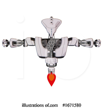 Royalty-Free (RF) Robot Clipart Illustration by Leo Blanchette - Stock Sample #1671580