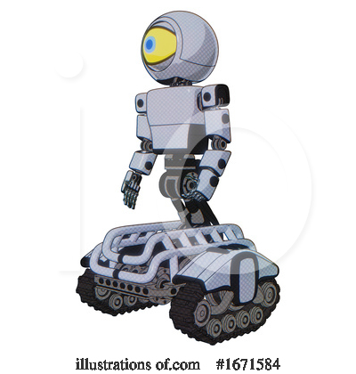 Royalty-Free (RF) Robot Clipart Illustration by Leo Blanchette - Stock Sample #1671584