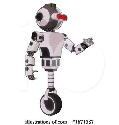 Royalty-Free (RF) Robot Clipart Illustration by Leo Blanchette - Stock Sample #1671587