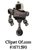 Robot Clipart #1671590 by Leo Blanchette