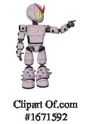 Robot Clipart #1671592 by Leo Blanchette