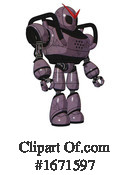 Robot Clipart #1671597 by Leo Blanchette