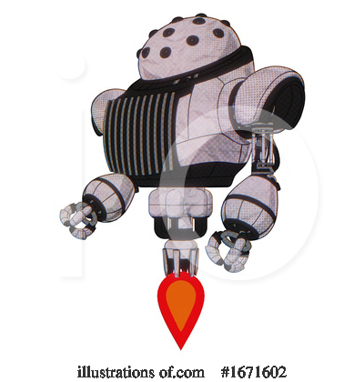 Royalty-Free (RF) Robot Clipart Illustration by Leo Blanchette - Stock Sample #1671602