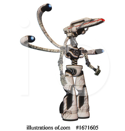 Royalty-Free (RF) Robot Clipart Illustration by Leo Blanchette - Stock Sample #1671605
